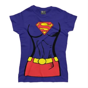 camisetas super girl que imita la indumetaria de la chicha mas poderosa del planeta