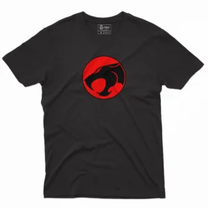 camisetas con el logo de la popular serie animada de television de los thundercats