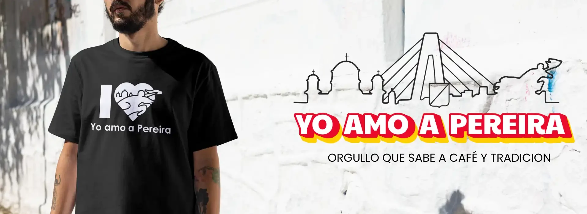 PEREIRA camiseta yo amo a pereira